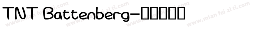 TNT Battenberg字体转换